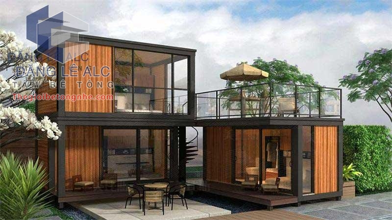 Công trình nhà lắp ghép tại Quảng Nam