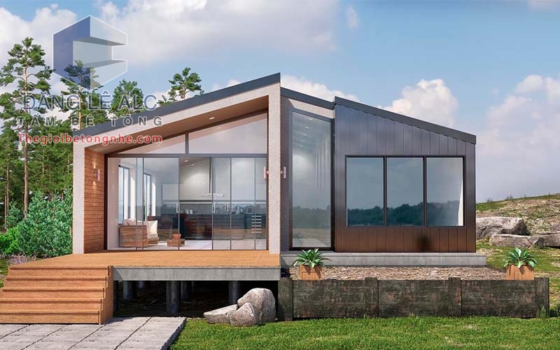 Thi công nhà lắp ghép "vạn năng" tại Đà Nẵng