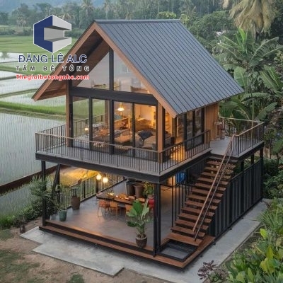 Nhà lắp ghép khung thép – bê tông nhẹ tại Đà Nẵng: Có nên đầu tư?