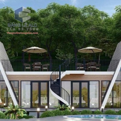 Bungalow lắp ghép hiện đại tại Đà Nẵng – Hoàn thiện nhanh, khai thác sớm