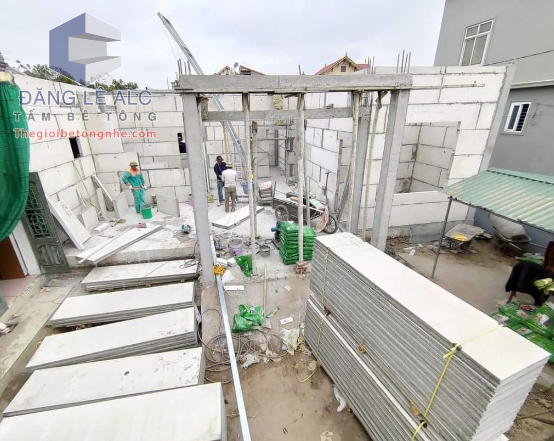 Thi công bê tông nhẹ cho công trình công nghiệp tại Đà Nẵng