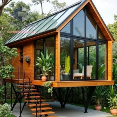 Nhận thiết kế, thi công nhà lắp ghép trọn gói - giá hợp lý tại Đà Nẵng